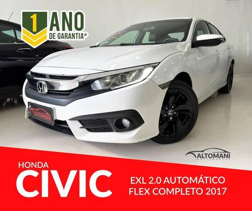 HONDA CIVIC 2.0 16V FLEXONE EXL 4P CVT